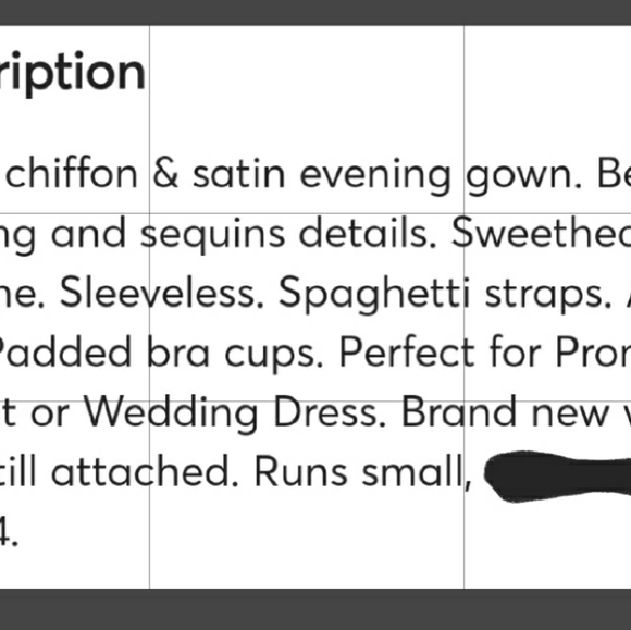 Size 24 (FITS SZ 20)  formal evening gown pageant - Picture 2 of 13